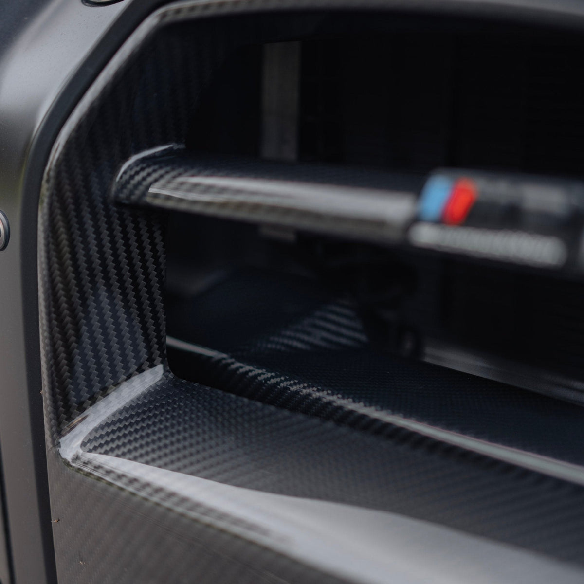 BMW M3 G80 G81 & M4 G82 G83 Pre-Preg Carbon Fibre PR-1 Crash Bar Cover by TREVORA (2021 on) | Forge Automotive