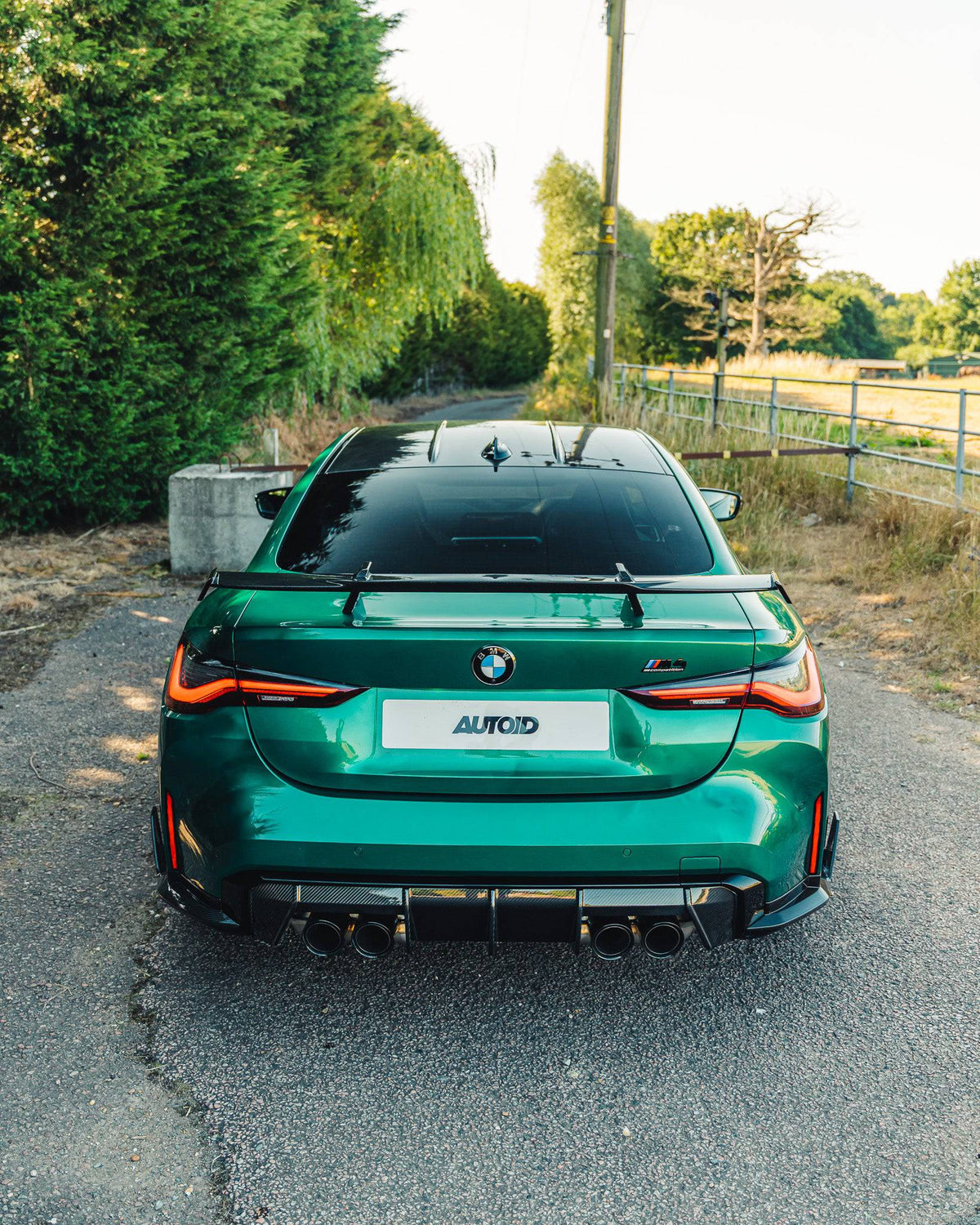 BMW G80 M3 & G82 M4 Pre-Preg Carbon Fibre Rear Spoiler Wing by FORM | Forge Automotive