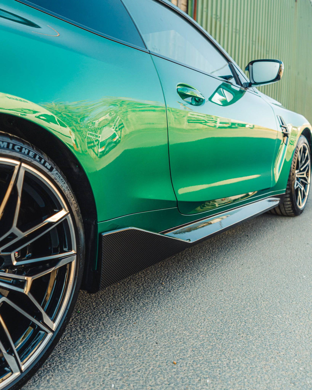 BMW G80 G81 M3 & G82 G83 M4 Pre-Preg Carbon Fibre Side Skirts by FORM | Forge Automotive