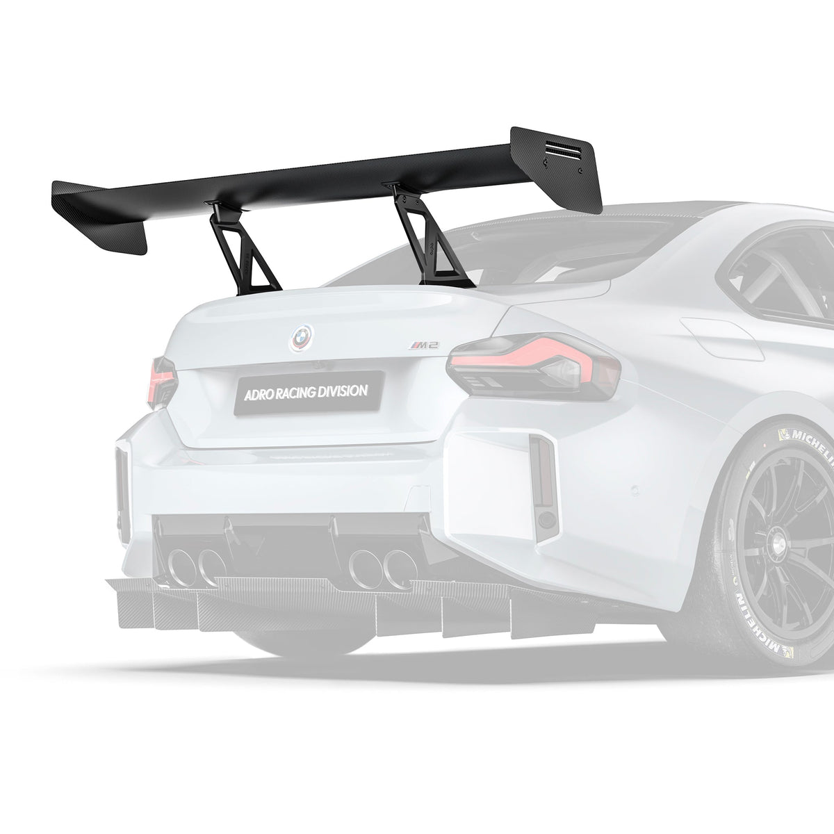 BMW M2 G87 AT-M3 ARD Pre-Preg Motorsport Rear Wing by Adro (2023 on) | Forge Automotive