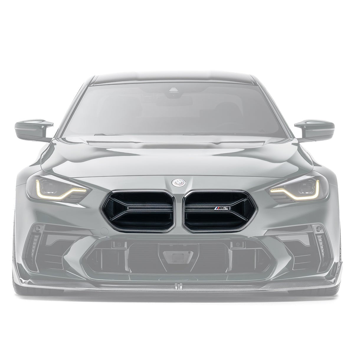 BMW M2 G87 Carbon Fibre Front Grilles for ADRO Front Bumper by Adro (2023 on) | Forge Automotive
