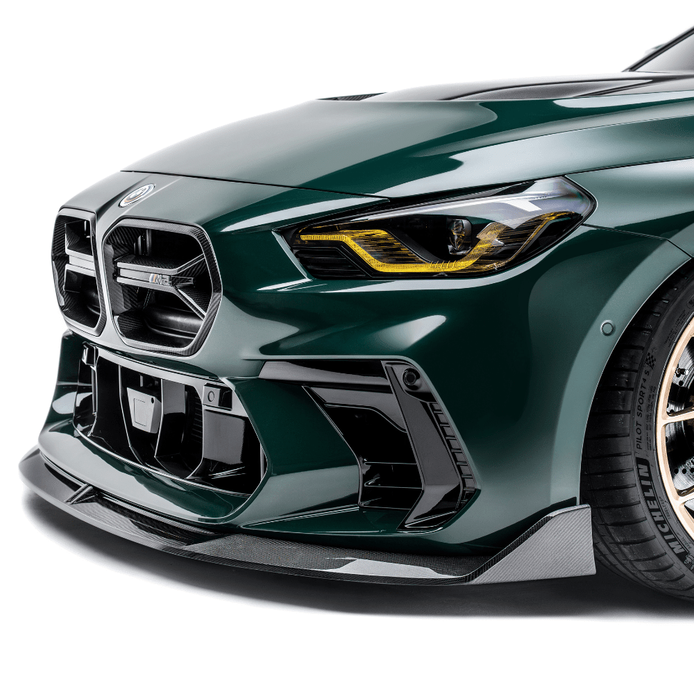 BMW M2 G87 Carbon Fibre V2 Front Lip for ADRO Front Bumper by Adro (2023 on) | Forge Automotive