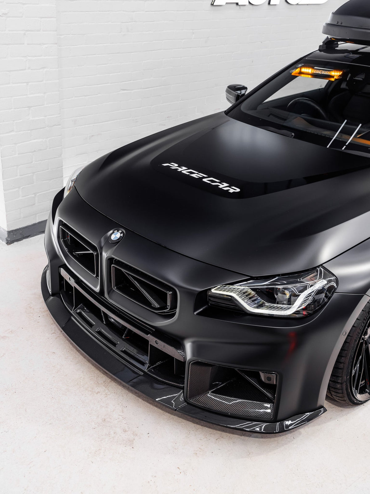 BMW G87 M2 TR87 Pre-preg Carbon Fibre Flat Front Splitter by TREVORA (2023+)