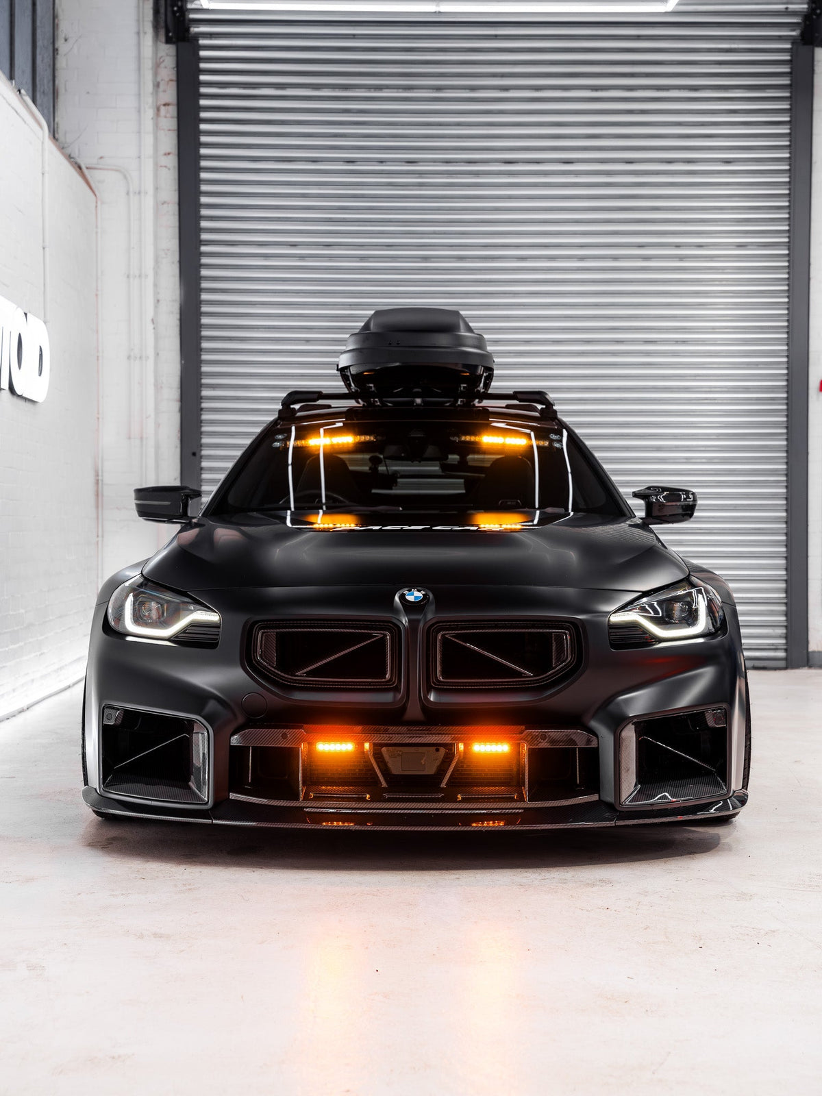 BMW G87 M2 TR87 Pre-preg Carbon Fibre Flat Front Splitter by TREVORA (2023+)