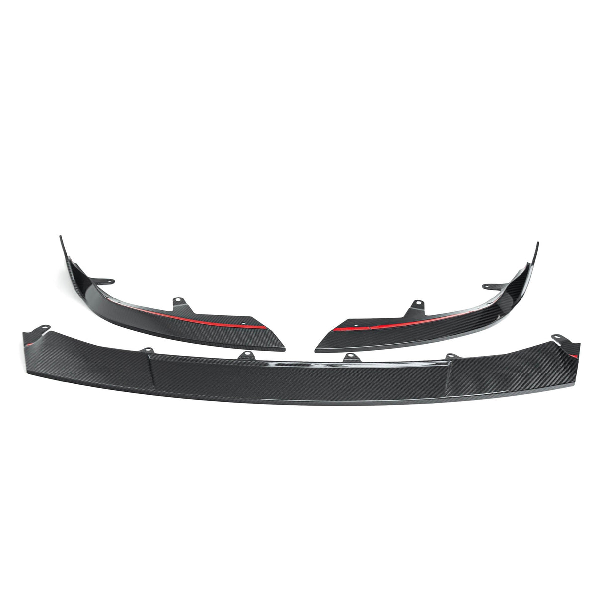 BMW G87 M2 TR87 Pre-preg Carbon Fibre Front Splitter with Winglets by TREVORA (2023+)