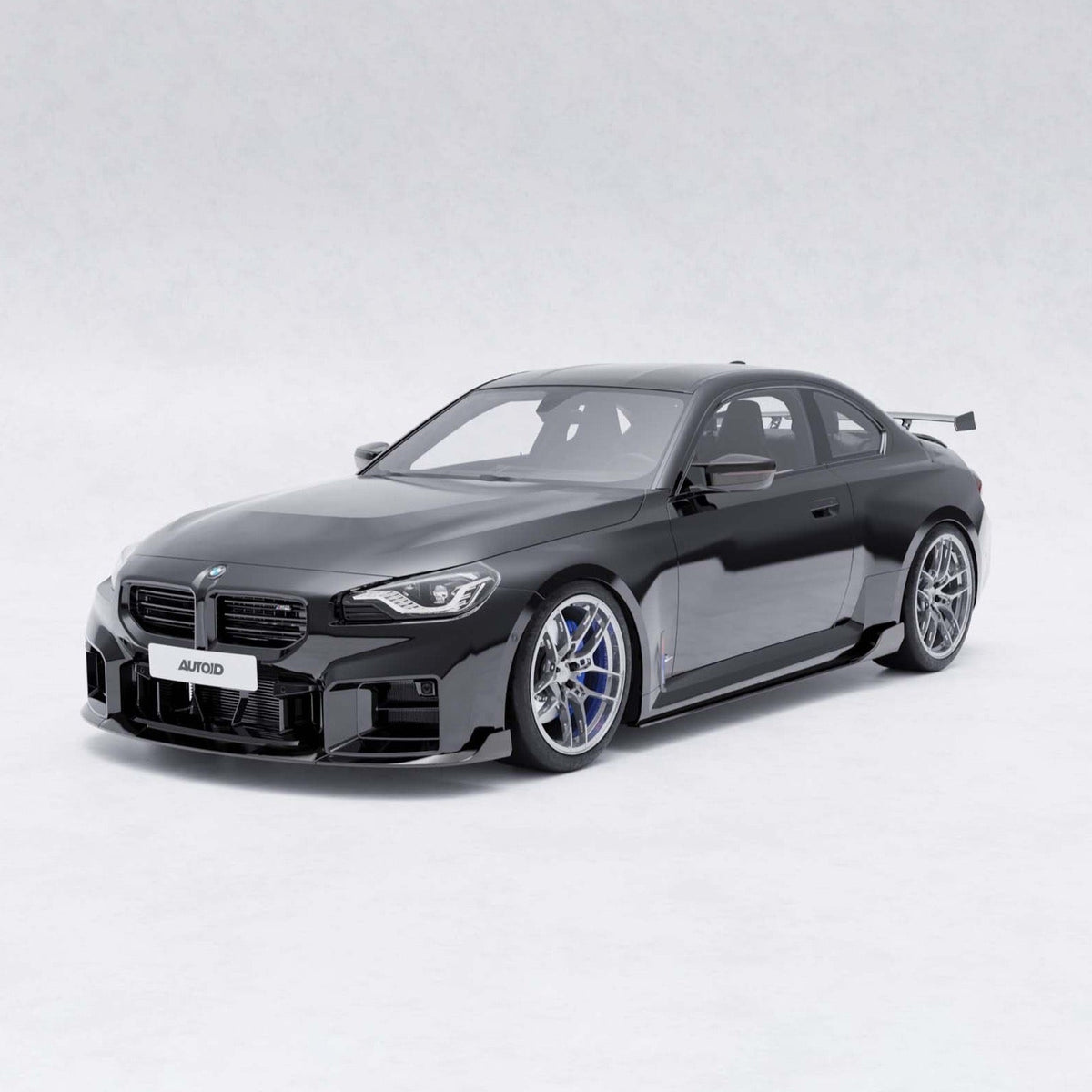 BMW G87 M2 TR87 Pre-preg Carbon Fibre Front Splitter with Winglets by TREVORA (2023+)