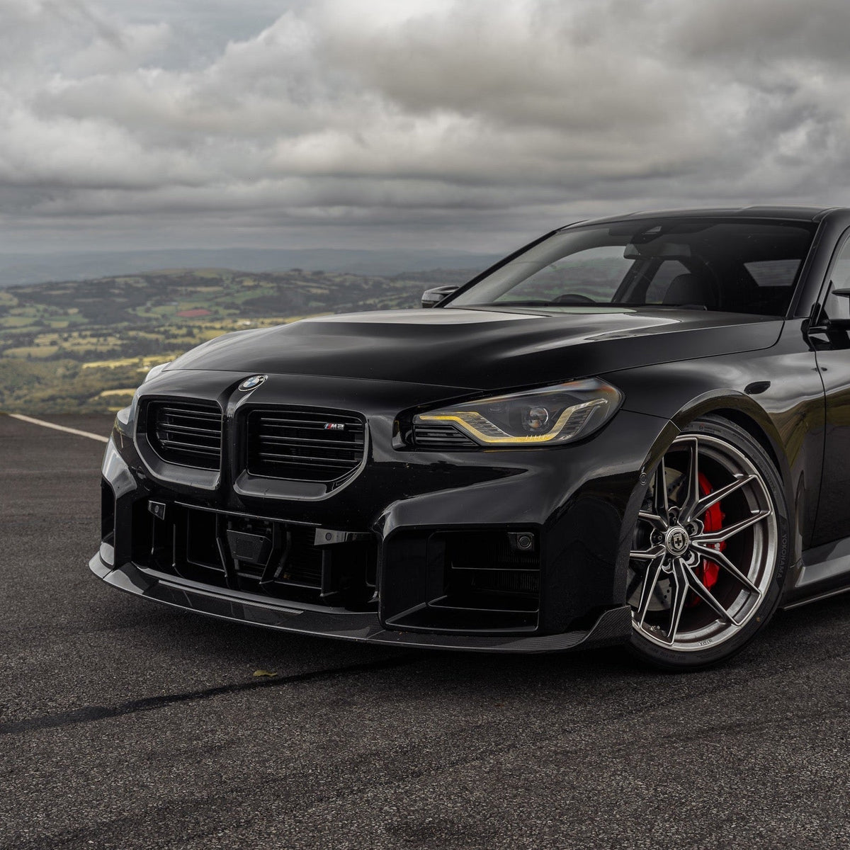 BMW M2 G87 TR87 Pre-Preg Carbon Fibre Front Splitter with Winglets by TREVORA (2023 on) | Forge Automotive