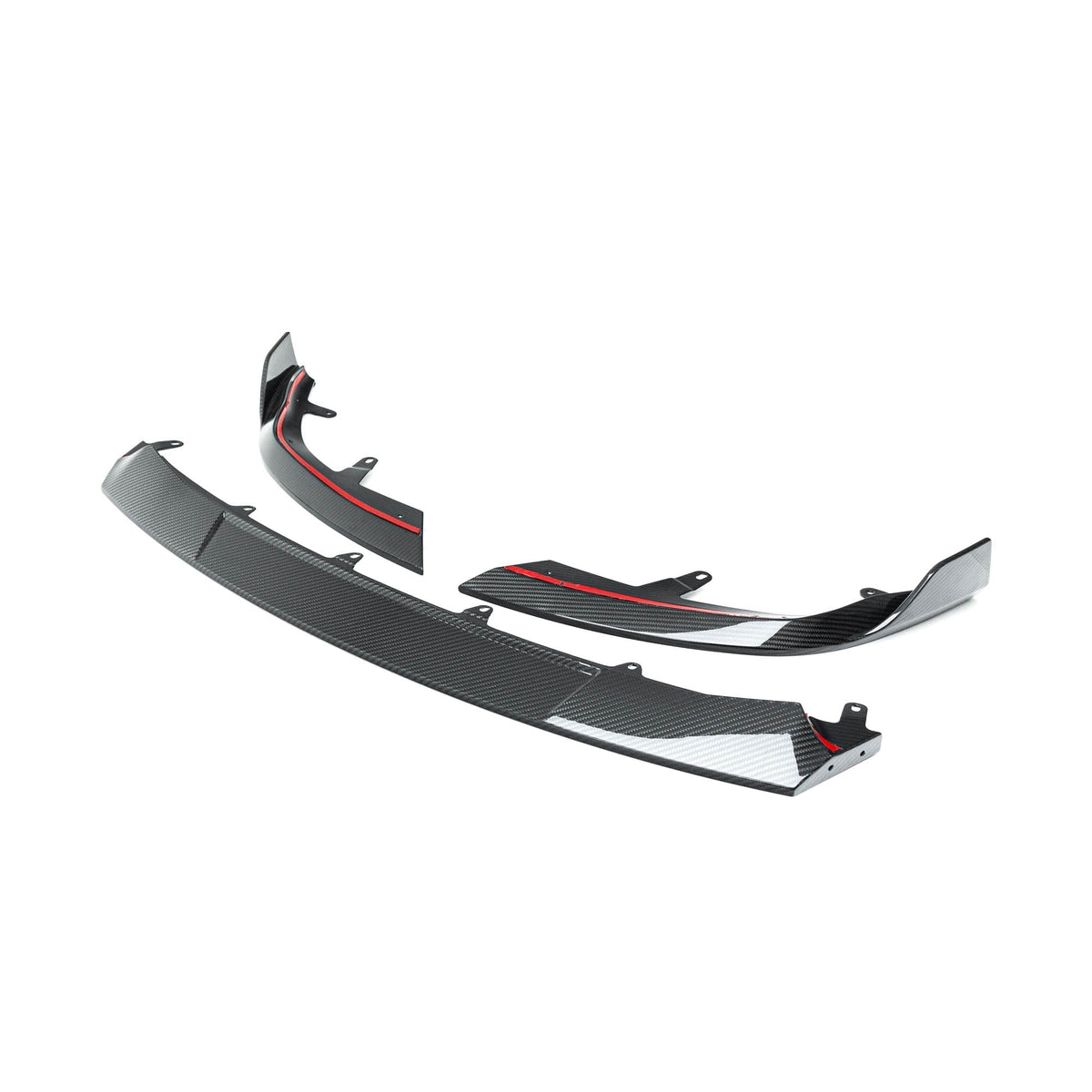 BMW G87 M2 TR87 Pre-preg Carbon Fibre Front Splitter with Winglets by TREVORA (2023+)