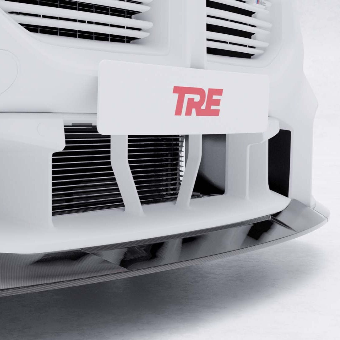 BMW G87 M2 TR87 Pre-preg Carbon Fibre Front Splitter with Winglets by TREVORA (2023+)