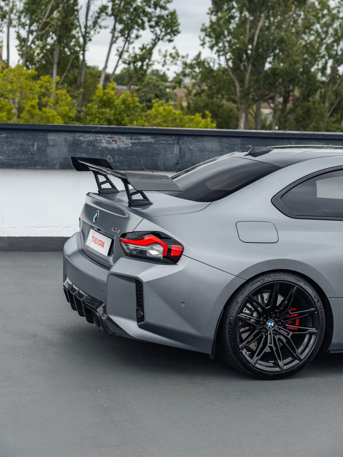 BMW G87 M2 TR87 Track Pre-Preg Carbon Fibre Rear Wing by TREVORA (2022+)