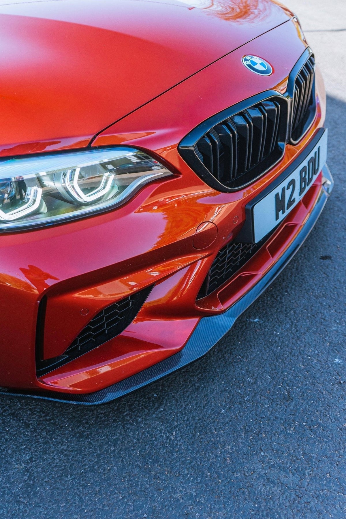 BMW M2 Competition F87 Carbon Fibre CS Front Splitter by FORM (2018-2021) | Forge Automotive