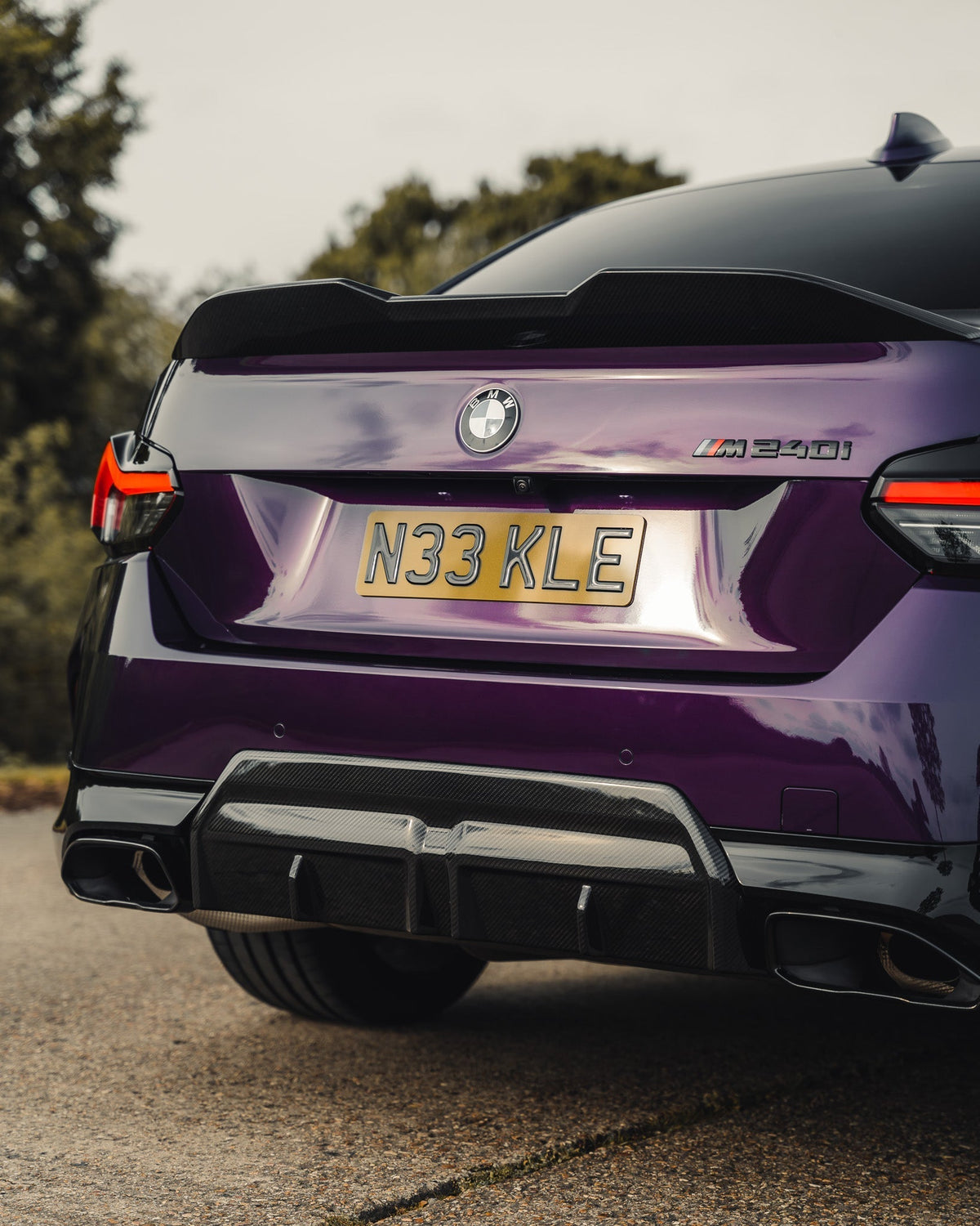 BMW M2 G87, 2 Series & M240i G42 Pre-Preg Carbon Fibre Rear Spoiler by FORM | Forge Automotive
