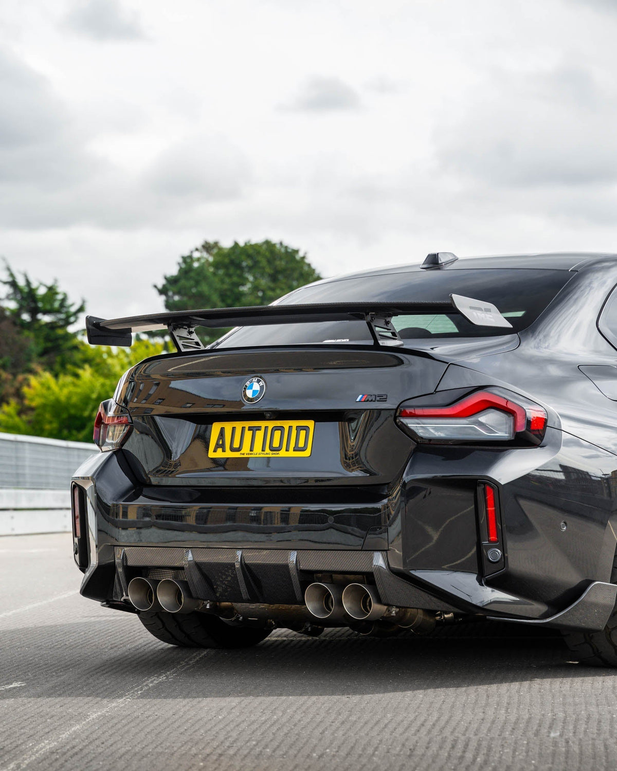 BMW M2 G87, 2 Series & M240i G42 TR87 Pre-Preg Carbon Fibre Rear Wing by TREVORA (2022+)