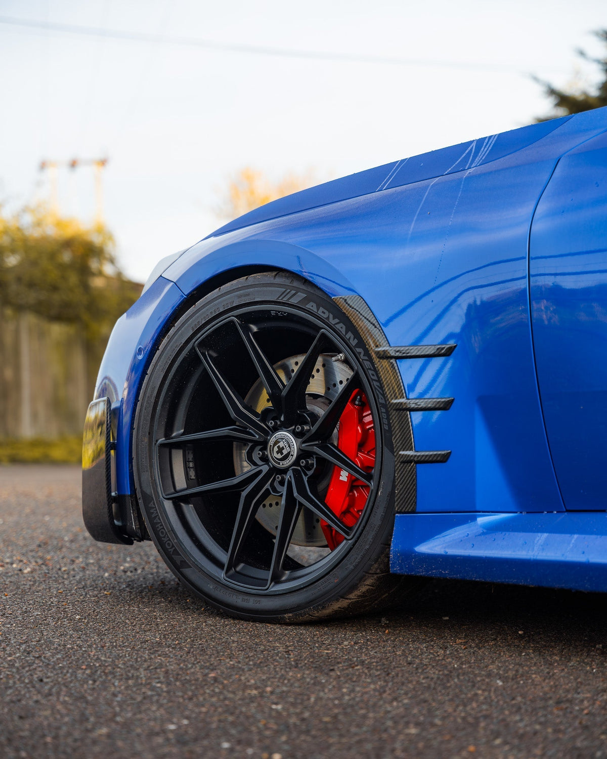 BMW M2 G87 Pre-Preg Carbon Fibre Front Fender Trim Spats by FORM | Forge Automotive