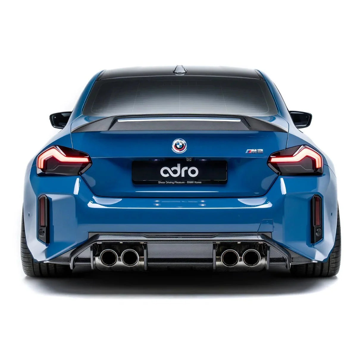 BMW M2 G87 Pre-Preg Carbon Fibre Rear Diffuser V2 by Adro (2023 on) | Forge Automotive
