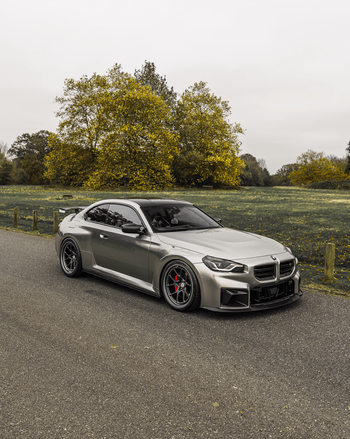 BMW M2 G87 Pre-preg Carbon Fibre TR87 Flat Side Skirts by TREVORA (2023+)