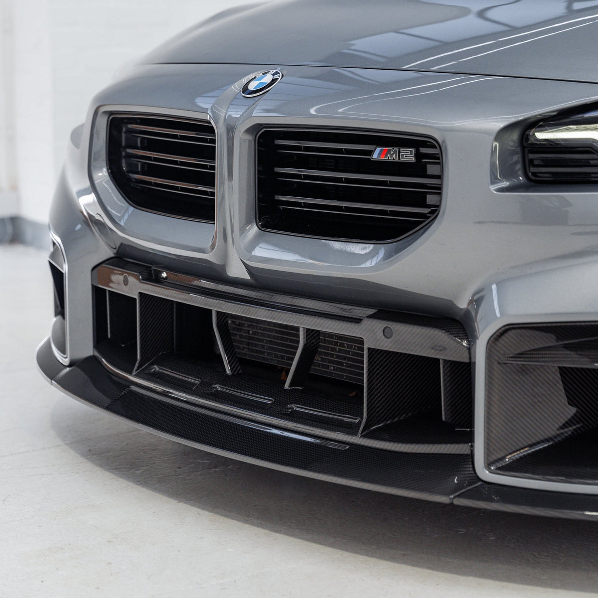 BMW M2 G87 Pre-Preg Carbon Fibre TR87 Front Bumper Centre Trim by TREVORA (2023+)