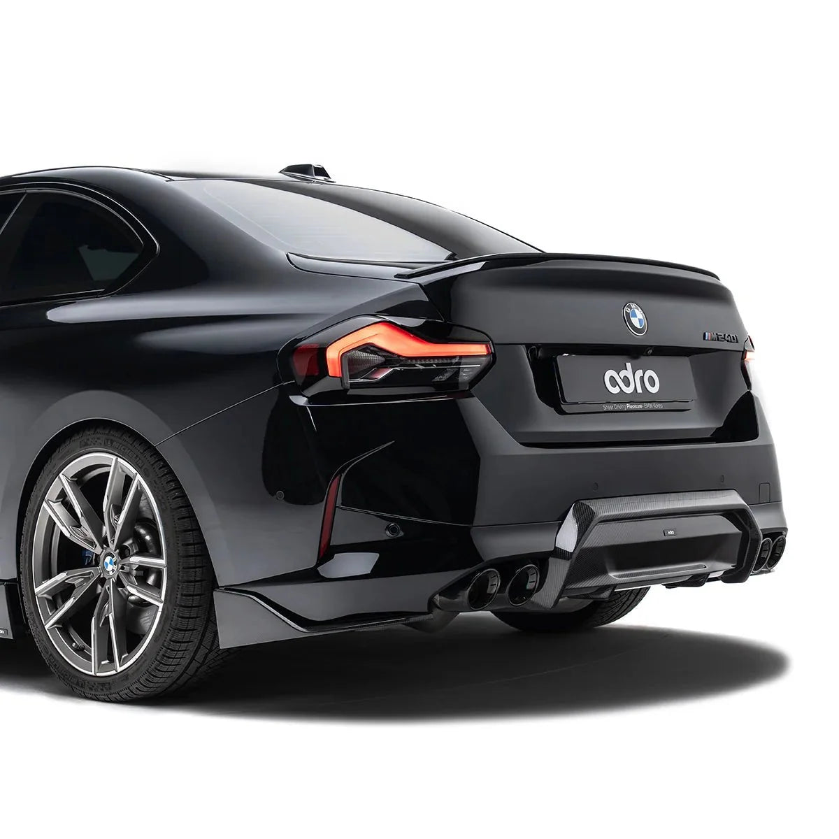 BMW M240i & 230i M Sport G42 Carbon Fibre Rear Diffuser Set by Adro (2021 on) | Forge Automotive