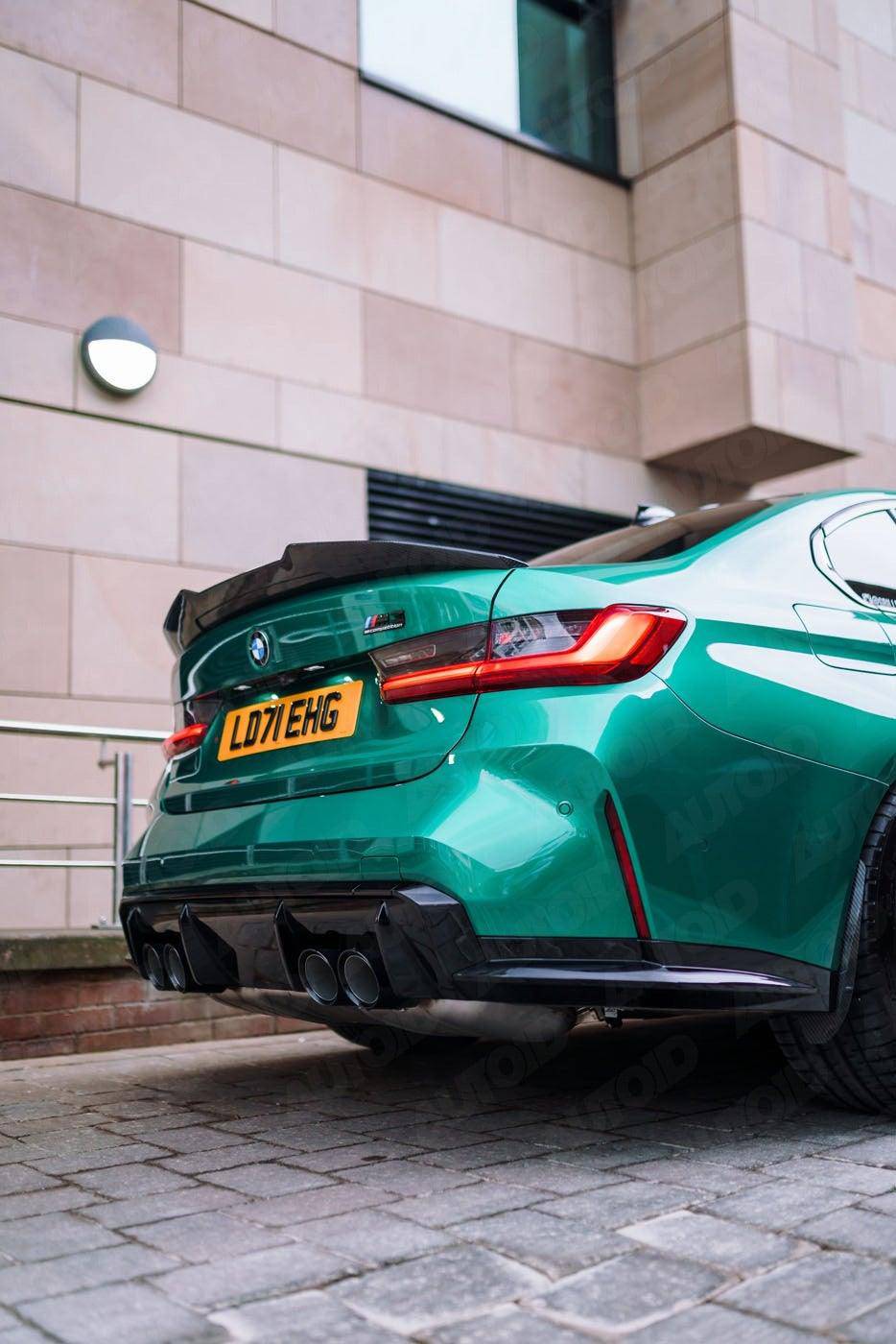 BMW M3 G80 & 3 Series G20 Pre-Preg Carbon Fibre Ducktail Rear Spoiler by FORM | Forge Automotive
