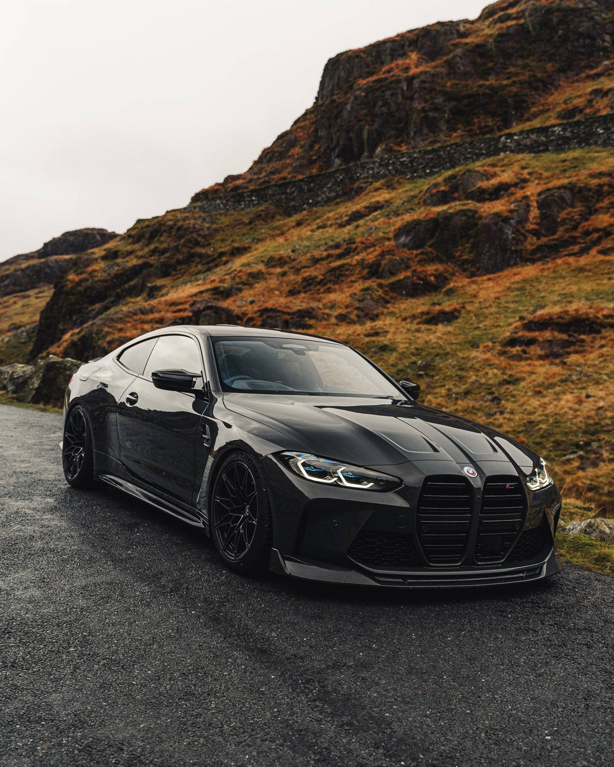 BMW M3 G80 G81 & M4 G82 G83 Pre-Preg Carbon Fibre ID-01 Front Splitter by TREVORA (2021 on) | Forge Automotive