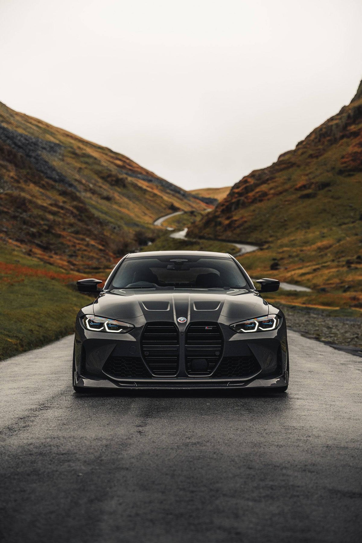BMW M3 G80 G81 & M4 G82 G83 Pre-Preg Carbon Fibre ID-01 Front Splitter by TREVORA (2021 on) | Forge Automotive