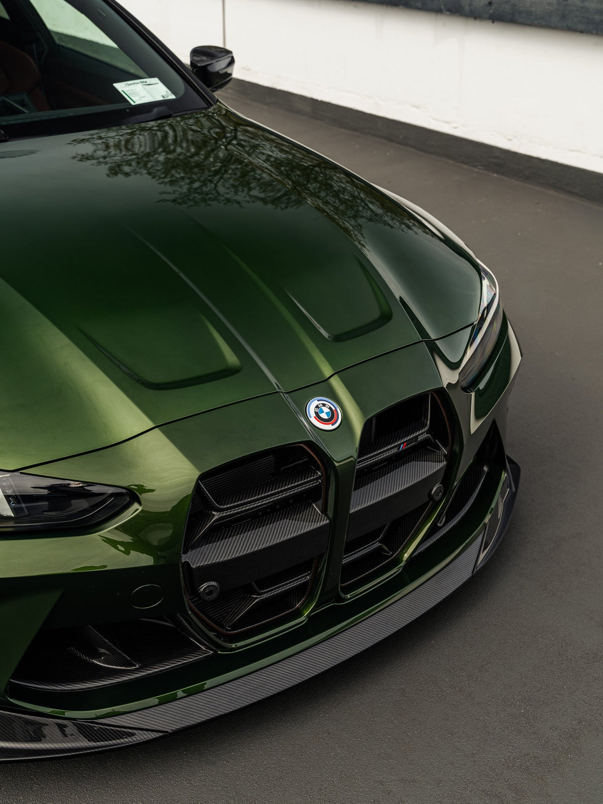 BMW M3 G80 G81 & BMW M4 G82 G83 Pre-Preg Carbon Fibre PR-1 Front Splitter by TREVORA (2021+)