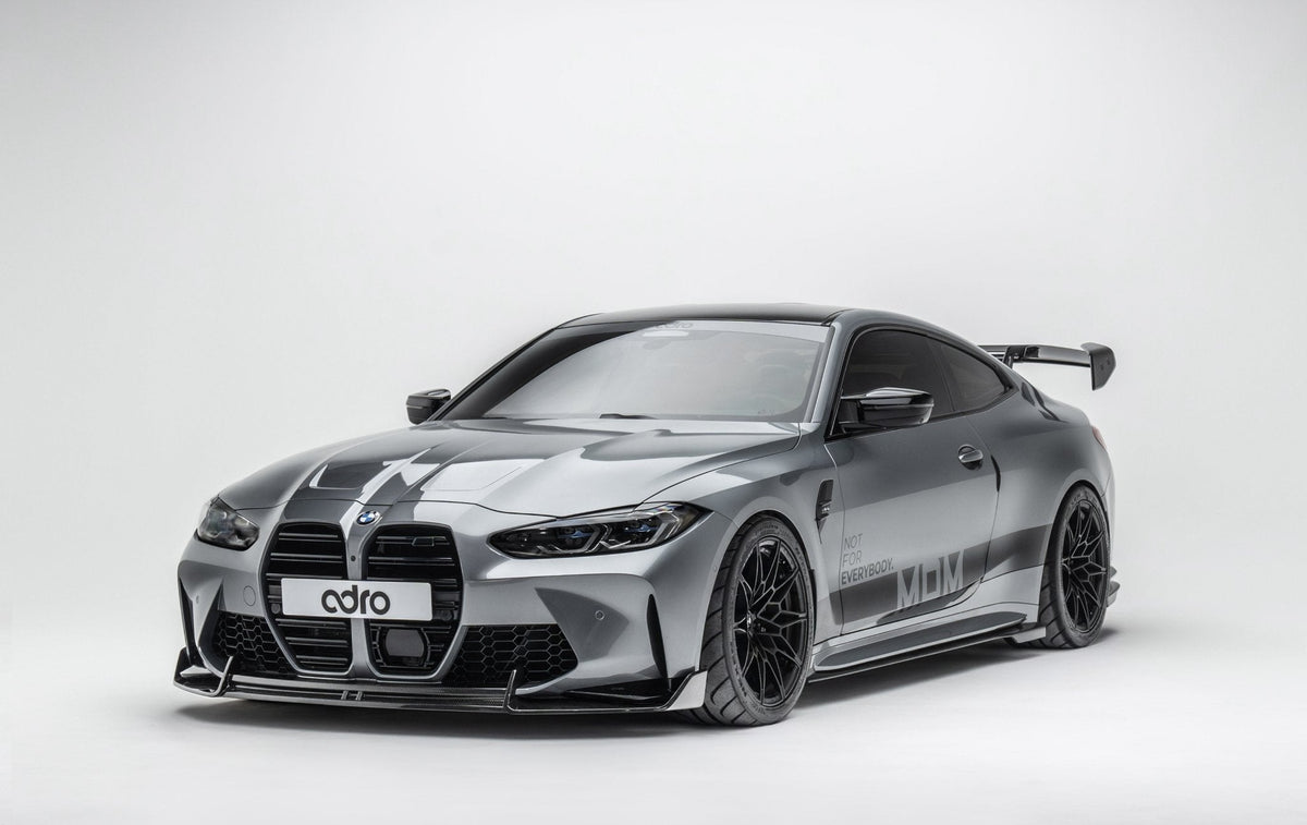 BMW M3 G80 G81 & M4 G82 G83 Dry Carbon Fibre Front Splitter by Adro (2021 on) | Forge Automotive