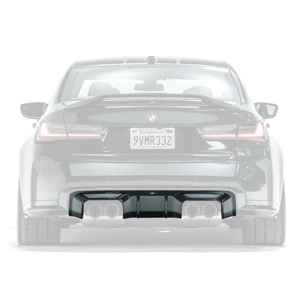 BMW M3 G80 G81 & M4 G82 G83 Pre-Preg Carbon Fibre Rear Diffuser V2 by Adro (2021 on) | Forge Automotive