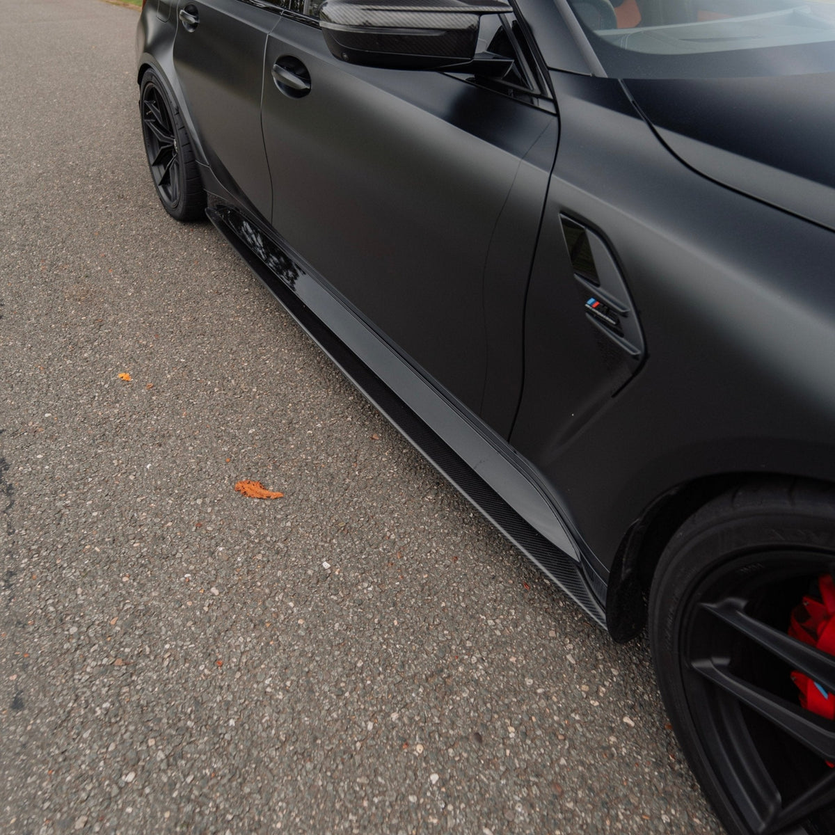 BMW M3 G80 G81 Pre-Preg Carbon Fibre PR-1 Side Skirts by TREVORA (2020+)