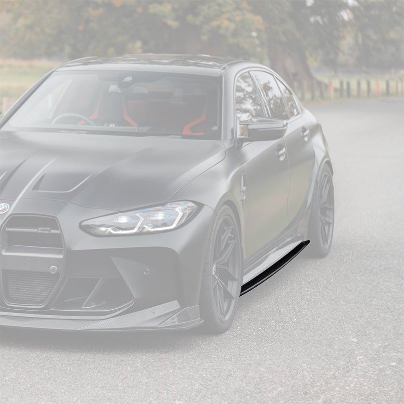 BMW M3 G80 G81 Pre-Preg Carbon Fibre PR-1 Side Skirts by TREVORA (2020+)