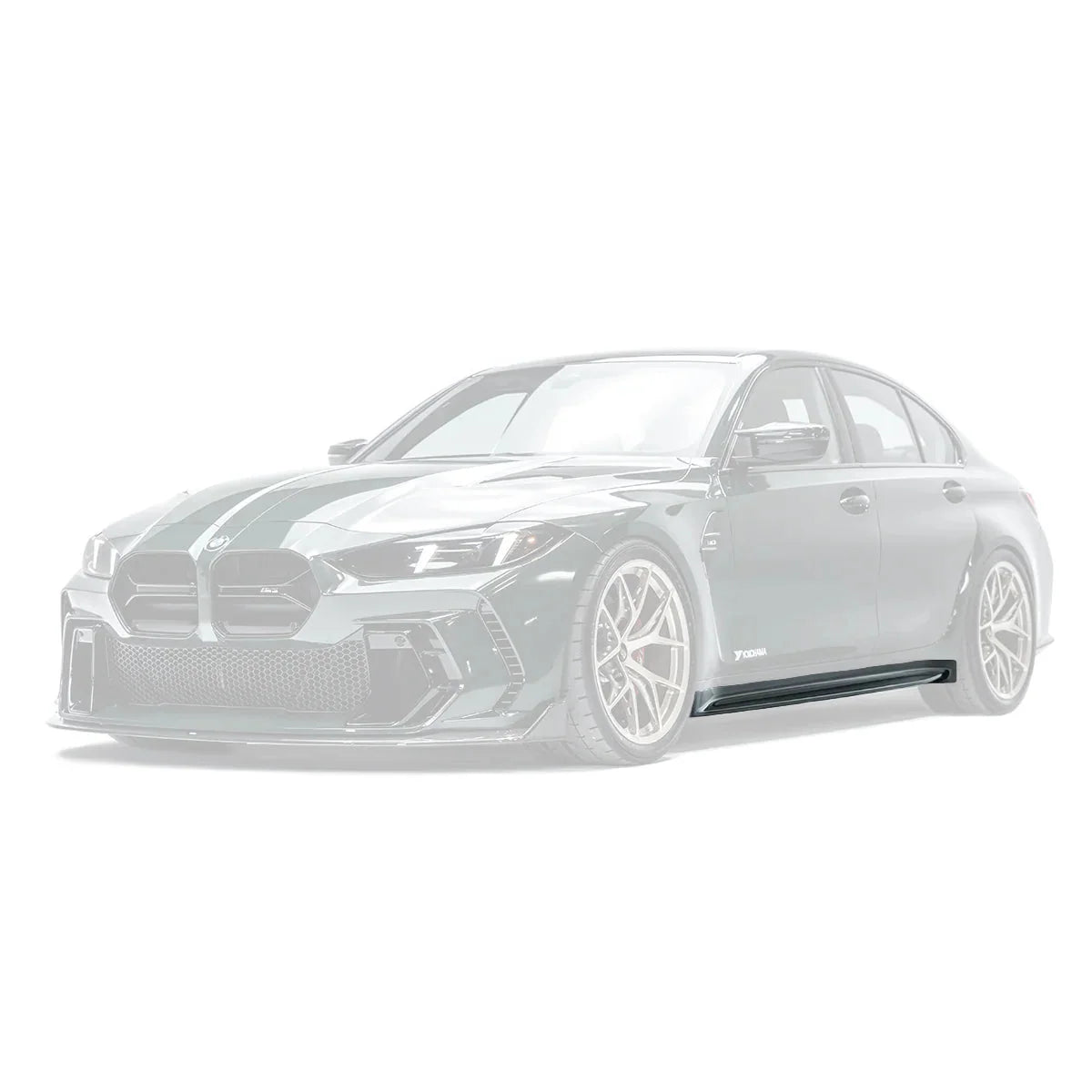 BMW M3 G80 G81 & M4 G82 G83 Pre-Preg Carbon Fibre Side Skirts V2 by Adro (2021 on) | Forge Automotive