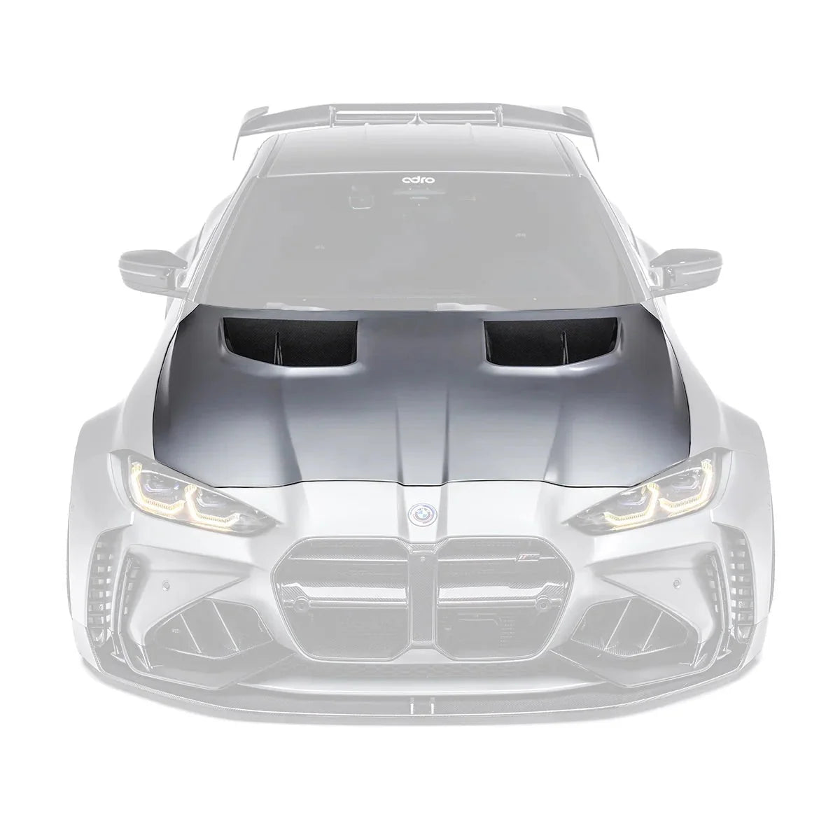 BMW M3 G80 G81 & M4 G82 G83 Dry Carbon Fibre Vented Front Bonnet by Adro (2021 on) | Forge Automotive