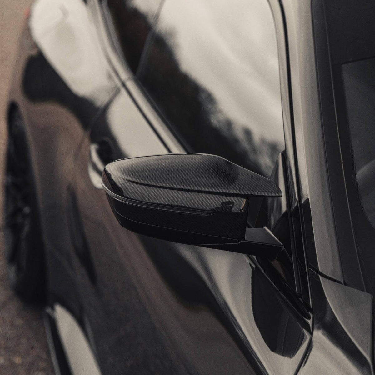 BMW M3 G80, M4 G82, M2 G87, M240i G42 & M340i G20 Pre-preg Carbon Fibre Wing Mirror Covers by TREVORA (2021+)