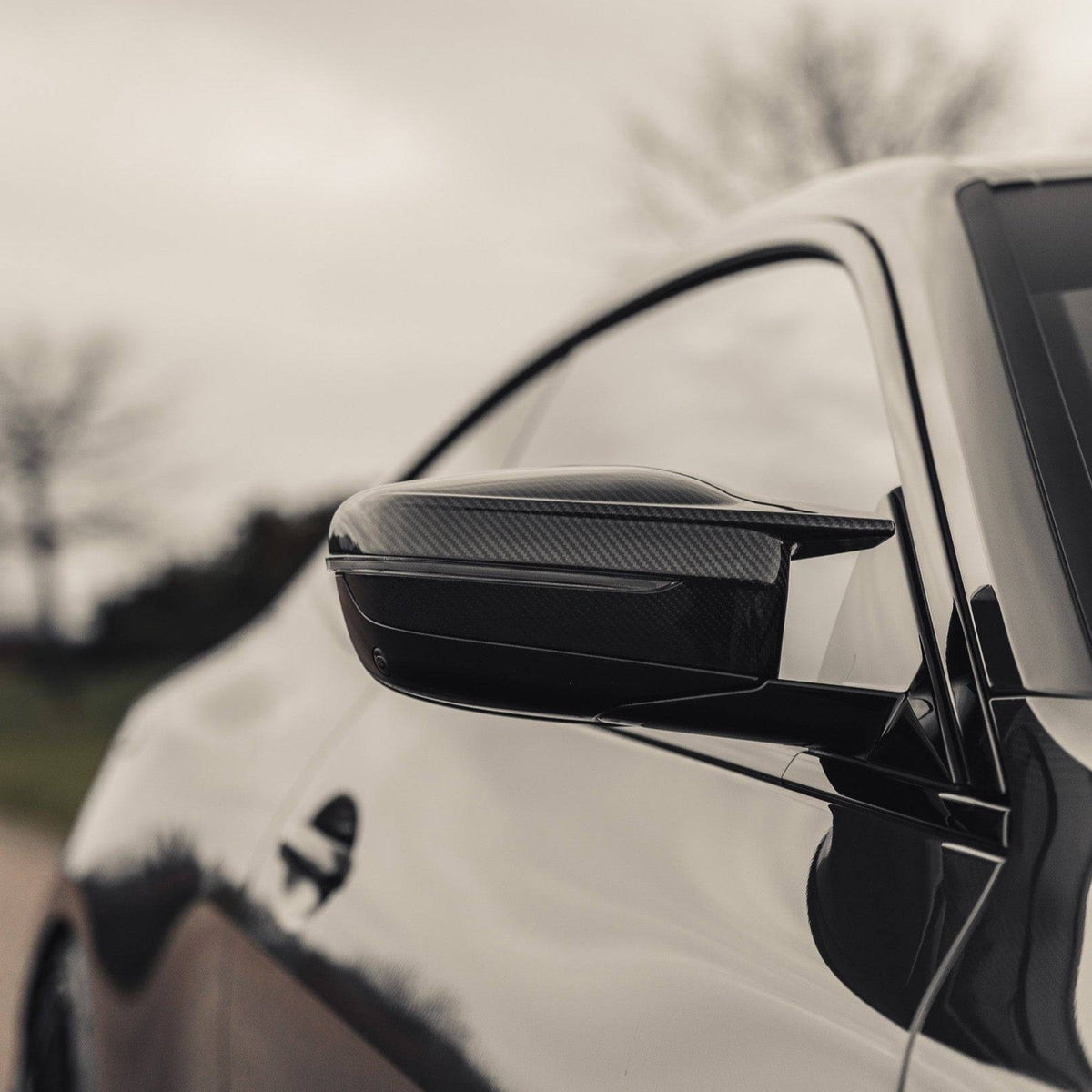 BMW M3 G80, M4 G82, M2 G87, M240i G42 & M340i G20 Pre-preg Carbon Fibre Wing Mirror Covers by TREVORA (2021+)