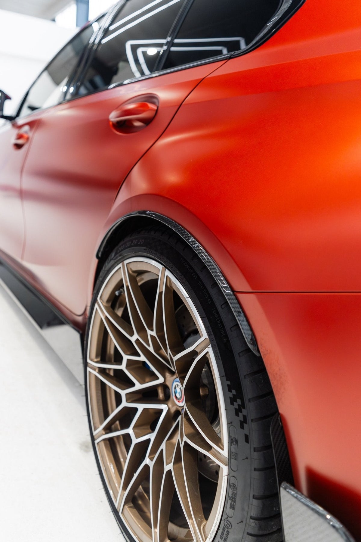 BMW M3 G80 Saloon & G81 Touring Pre-Preg Carbon Fibre Wheel Arch Extension Trims by FORM | Forge Automotive