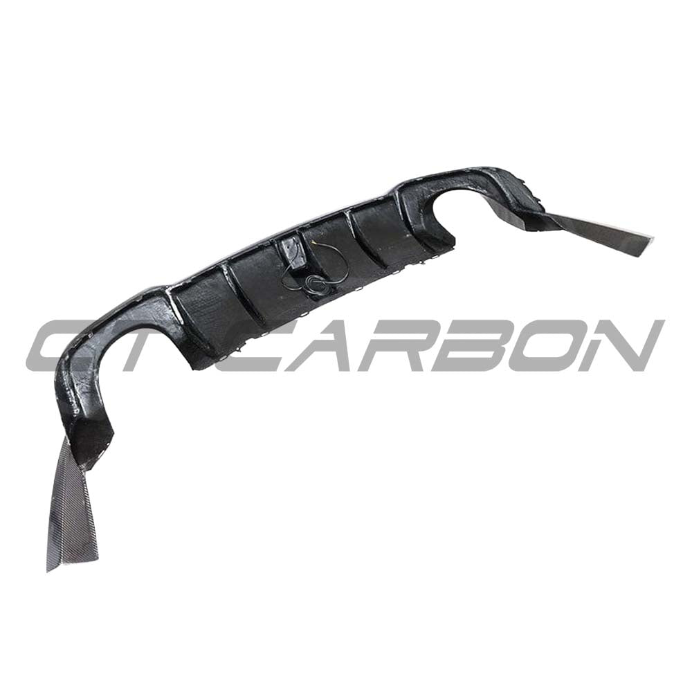 Audi RS3 8V Saloon Rear Carbon Diffuser With Dtm Light - view 18