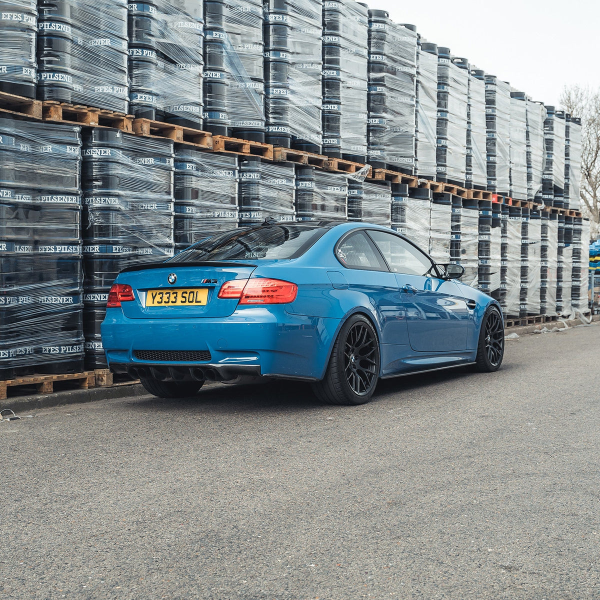 BMW E92/E93 M3 2007-2013 Carbon Fibre Diffuser - view 2
