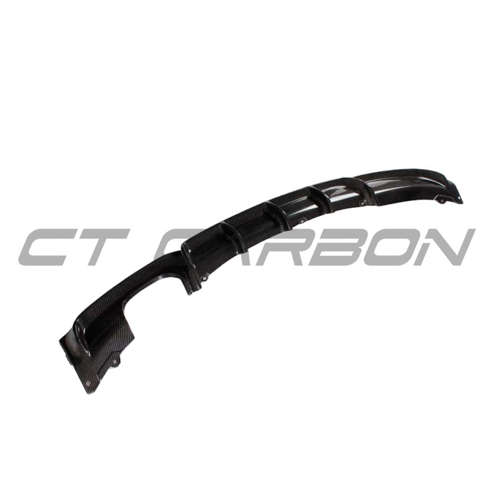 BMW F30/F31 3 Series 2011-2015 Carbon Fibre Diffuser - Twin Exhaust - V1 - view 5
