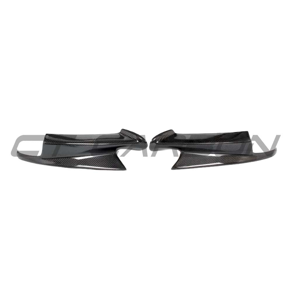 BMW M3 E92/E90 Carbon Front Canard Splitters - view 8