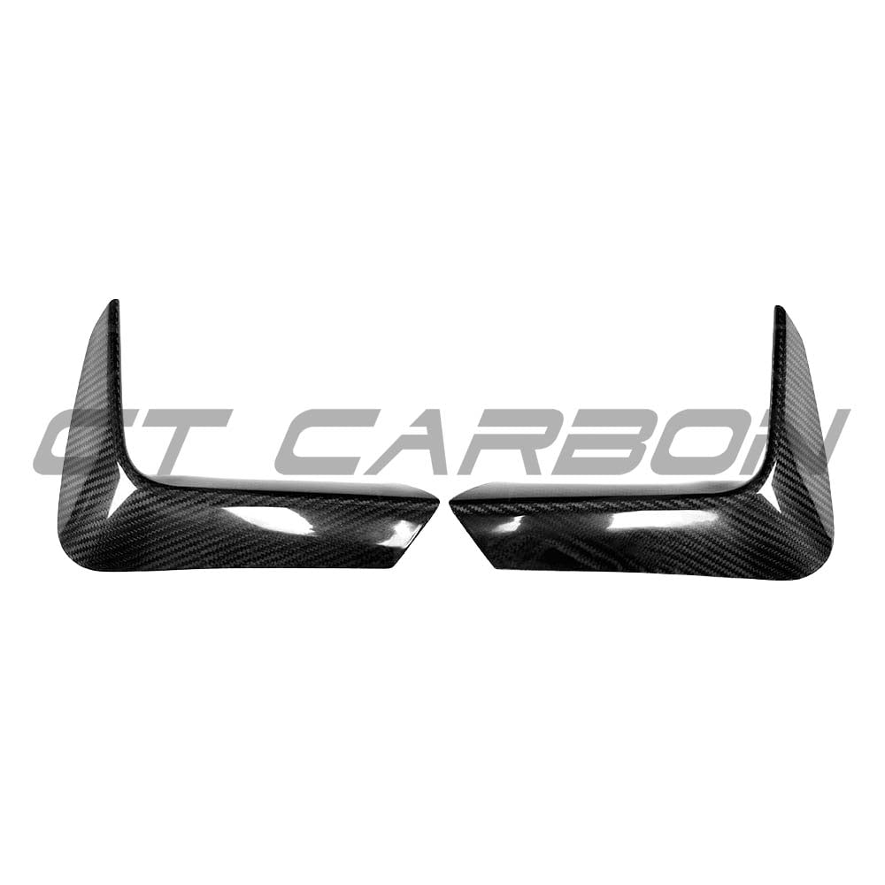 BMW M3 & M4 (F80/F82/F83) 2014-2020 Carbon Fibre Rear Bumper Canards - view 7
