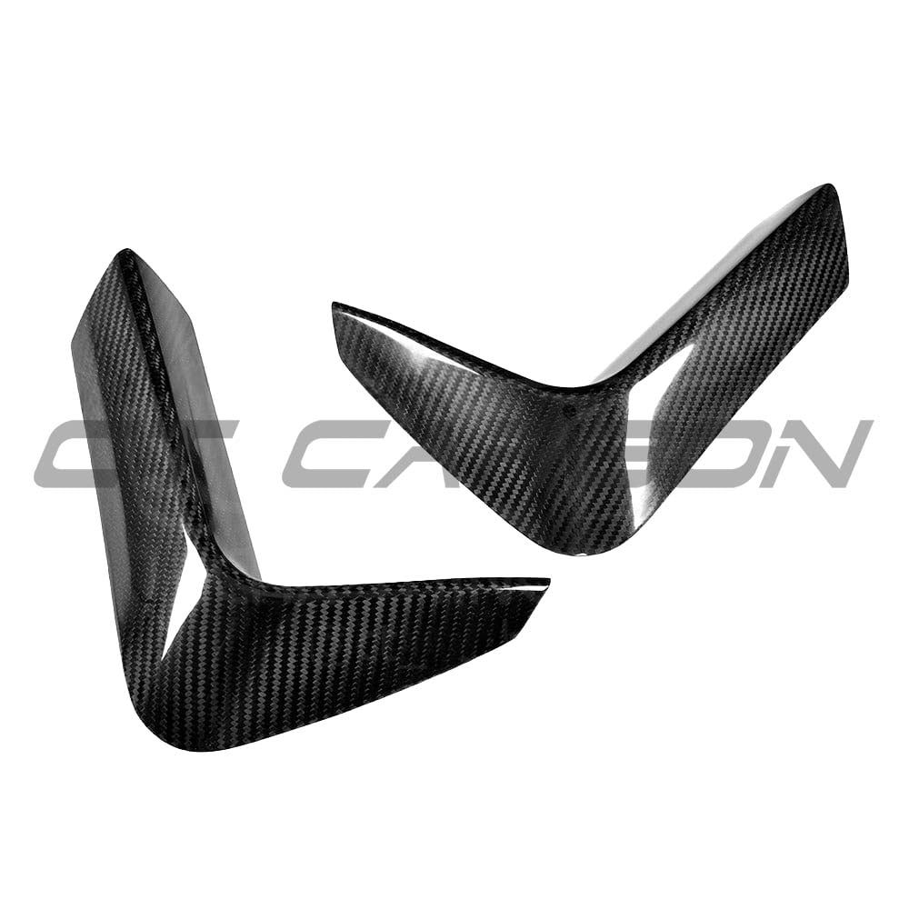 BMW M3 & M4 (F80/F82/F83) 2014-2020 Carbon Fibre Rear Bumper Canards - view 10