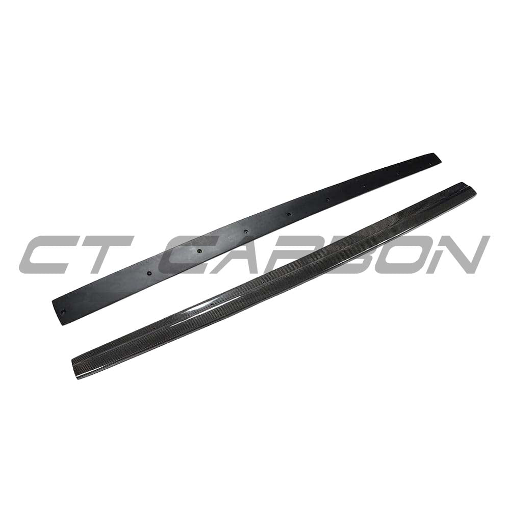 Audi A3/S3/RS3 8V Saloon Carbon Fibre Side Skirts - V1 - view 6