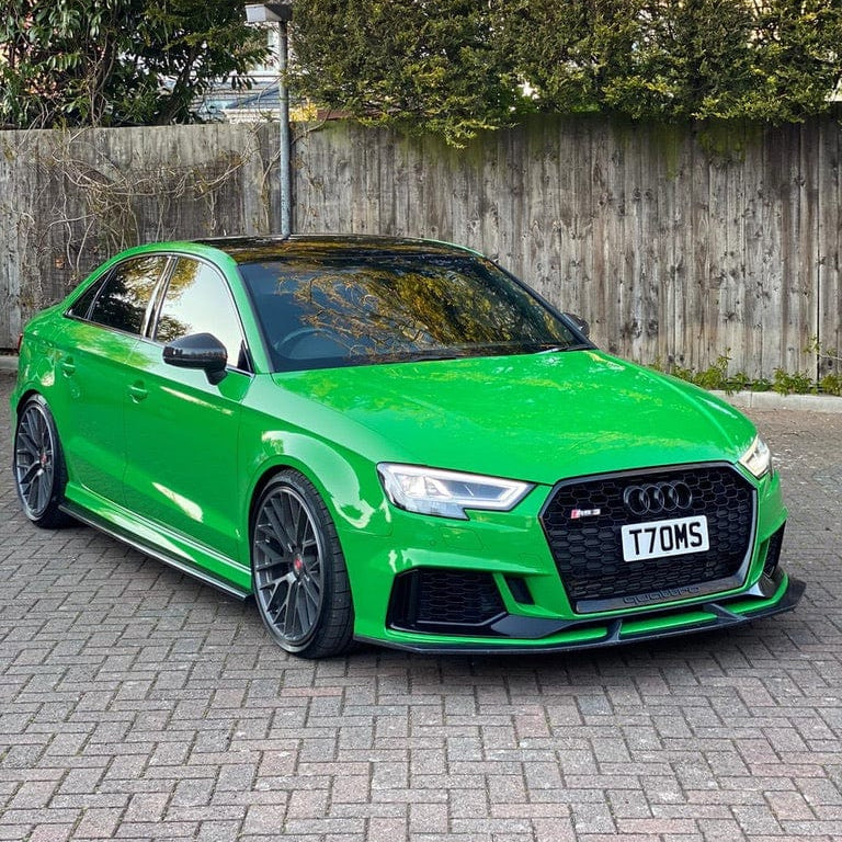 Audi A3/S3/RS3 8V Saloon Carbon Fibre Side Skirts - V1 - view 3