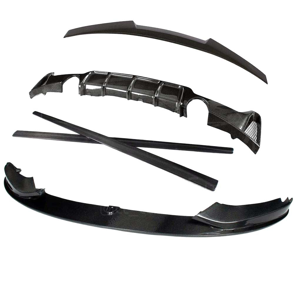 BMW F32 4 Series Coupe Full Carbon Fibre Kit (dual Exhaust) - V1