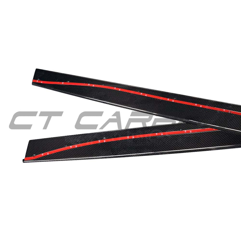 BMW M3/M4 F80/F82/F83 2014-2020 Carbon Fibre Side Skirts - V1 - view 11