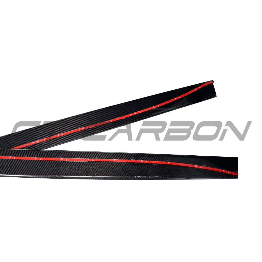 BMW M3/M4 F80/F82/F83 2014-2020 Carbon Fibre Side Skirts - V1 - view 9