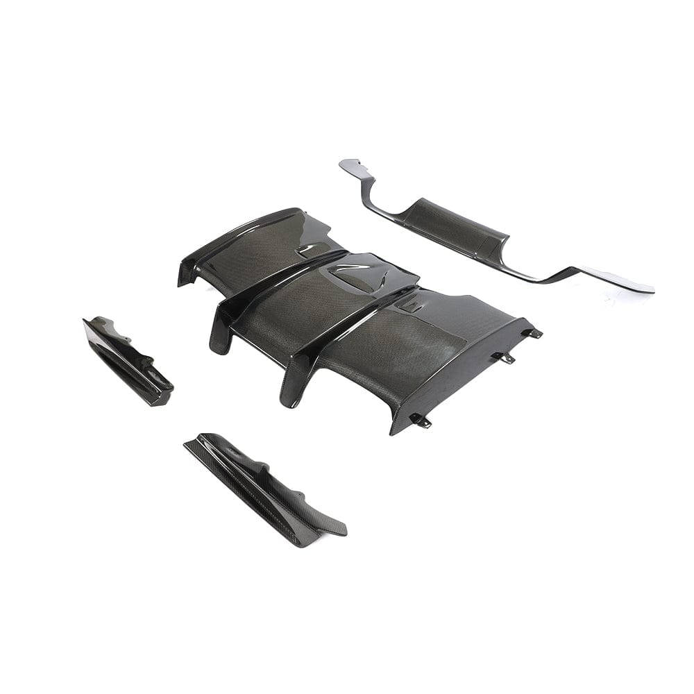 BMW M3/M4 (F80 F82 F83) Carbon Fibre Diffuser - V4