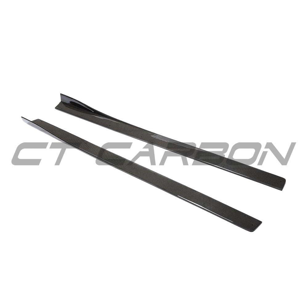 BMW M3/M4 (F80 F82 F83) 2014-2020 Carbon Fibre Side Skirts - V2 - view 8