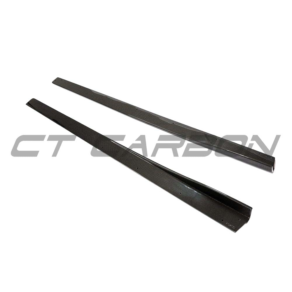 BMW M3/M4 (F80 F82 F83) 2014-2020 Carbon Fibre Side Skirts - V2 - view 12