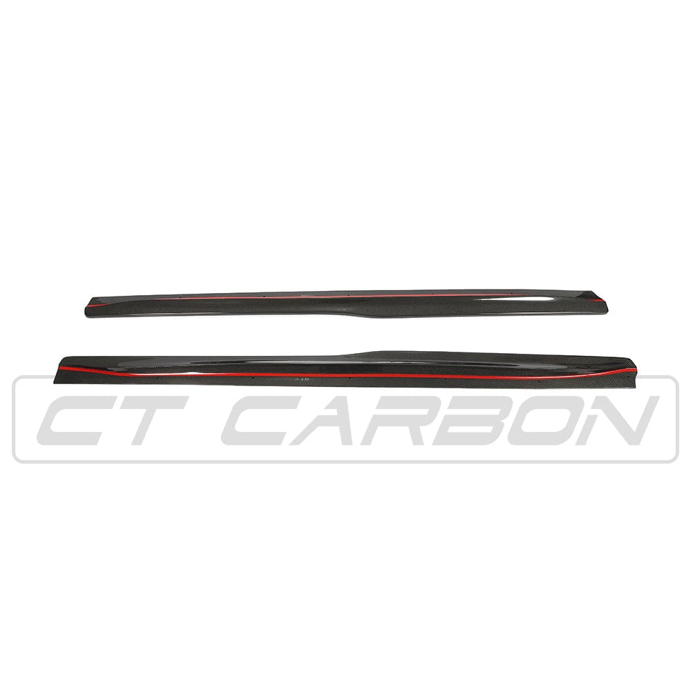 BMW M4 (F82 F83) Carbon Fibre Side Skirts - Ps Style - view 5